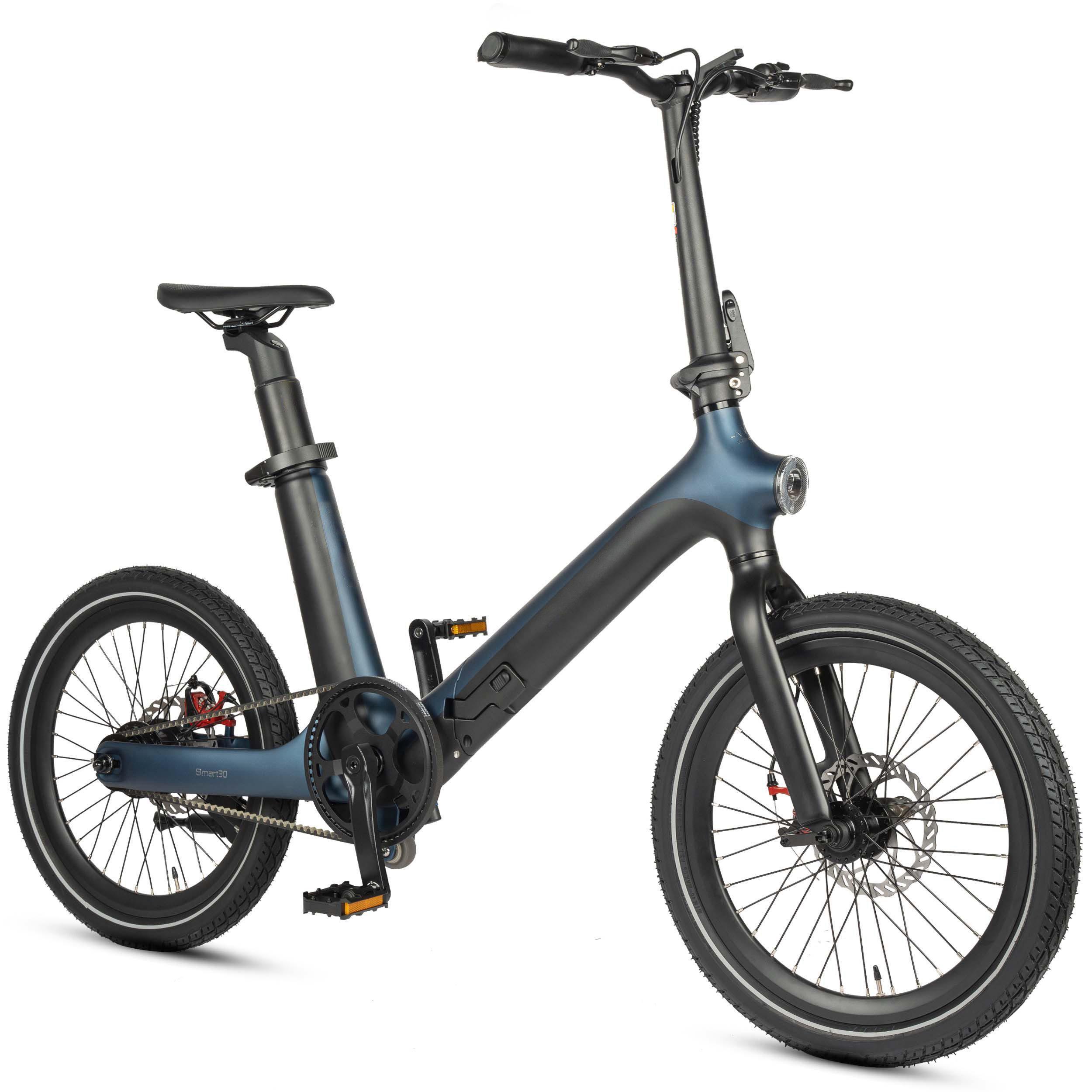 E-Bike Cityrad Smart 30 E-Fahrrad 345WH Pedelec, 36V 9,6AH 70 km Reichweite Heckmotor, 345 Wh, Pedelec, Elektrofahrrad