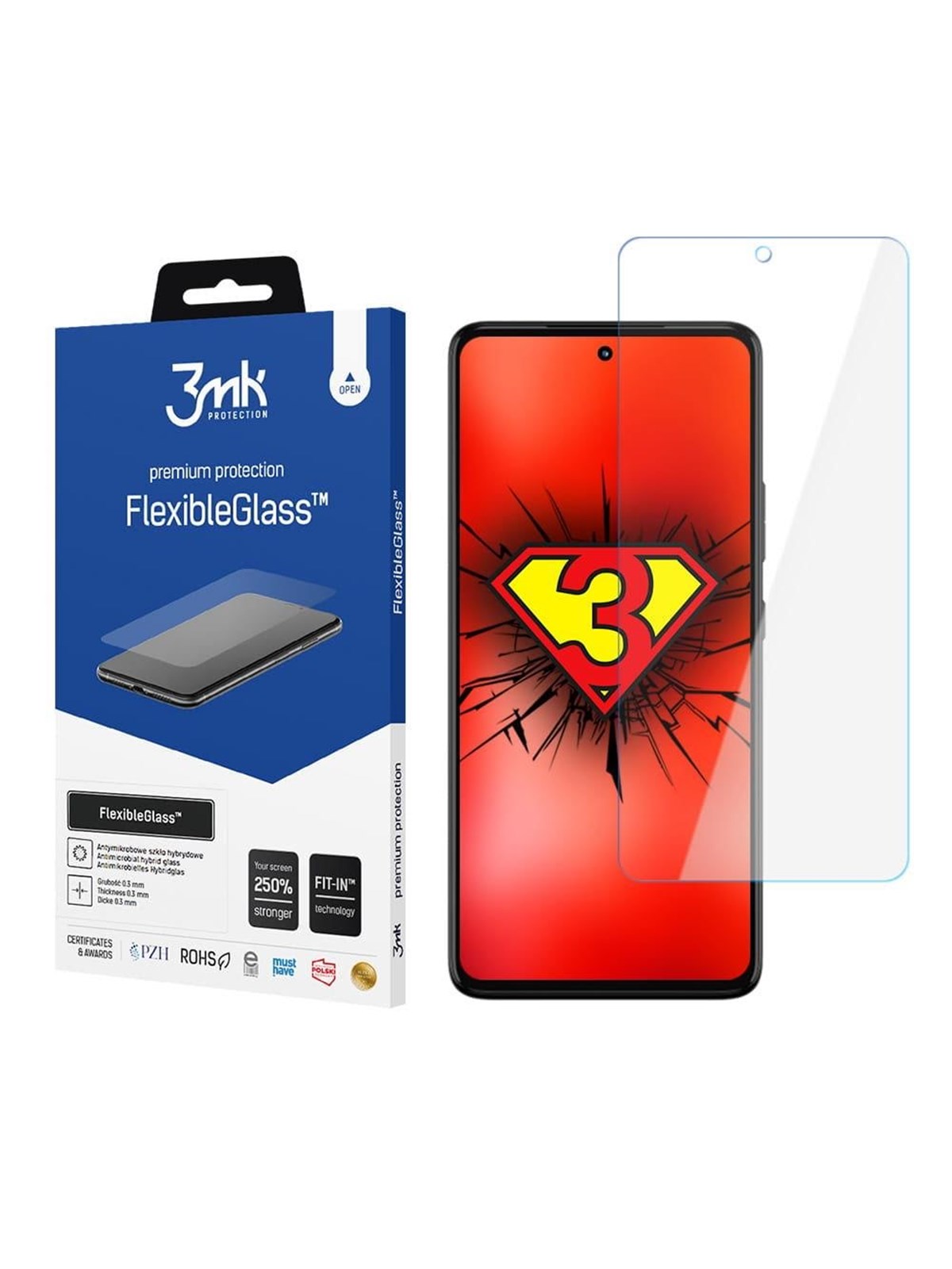 3mk FlexibleGlass hybrid glass for Motorola Moto G72