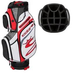Cobra Ultralight Cartbag weiss/grau/rot