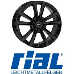 Rial M12 7,5X17 5/112 ET45 Diamant-Schwarz