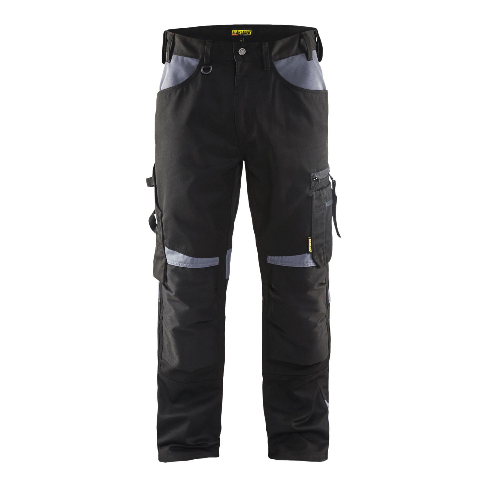 Blakläder Bundhose Handwerk, schwarz / grau, Konfektionsgröße 52 (155618609994C52)