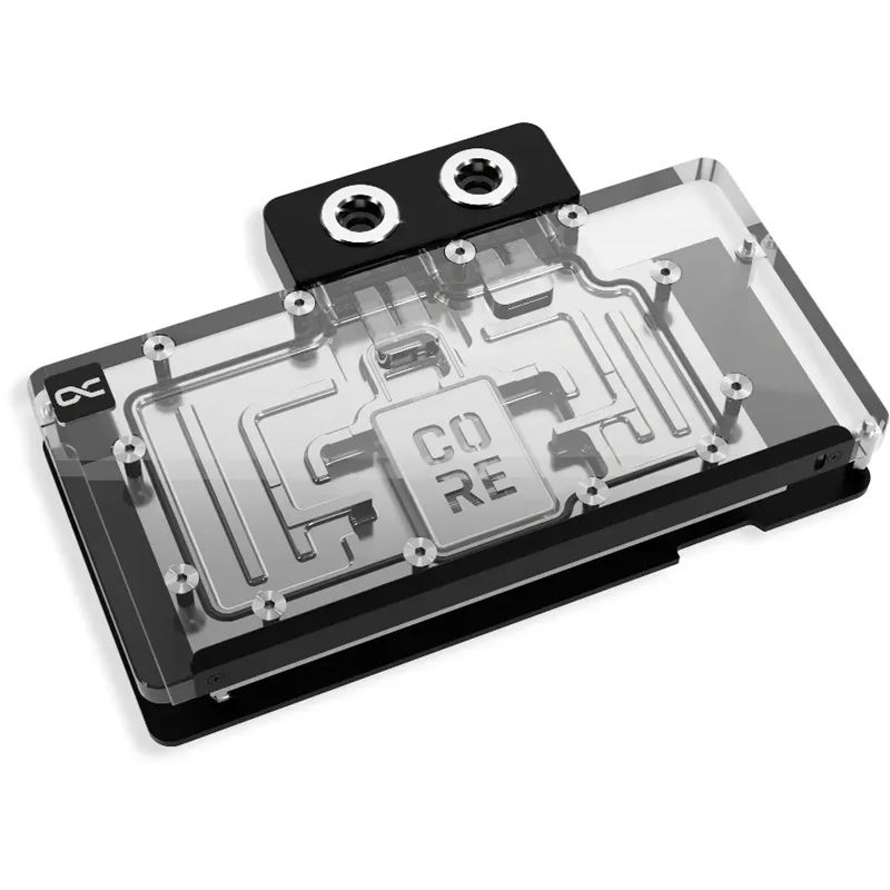 Alphacool Core RX 9070 XT Swift + Quicksilver mit Backplate