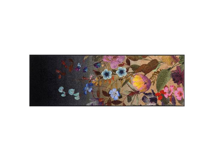 Fuß- & Sauberlaufmatte Midnight Blooms 60 x 180cm Multicolor