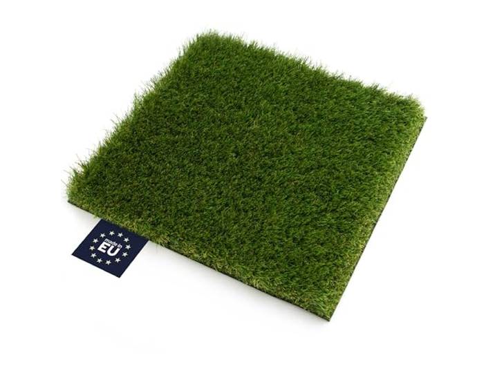 Primaflor Kunstrasen Megan 400x1500 cm Grün 40 mm hoch UV-stabil wasserdurchlässig wetterfest Kunstgras als Outdoor Bodenbelag Rasenteppich für Garten, Balkon, Terrasse und Dachterrasse