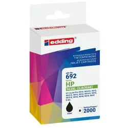 Edding Tintenpatronen-Set ersetzt HP »Edding 692 Ink black« HP 963XL schwarz