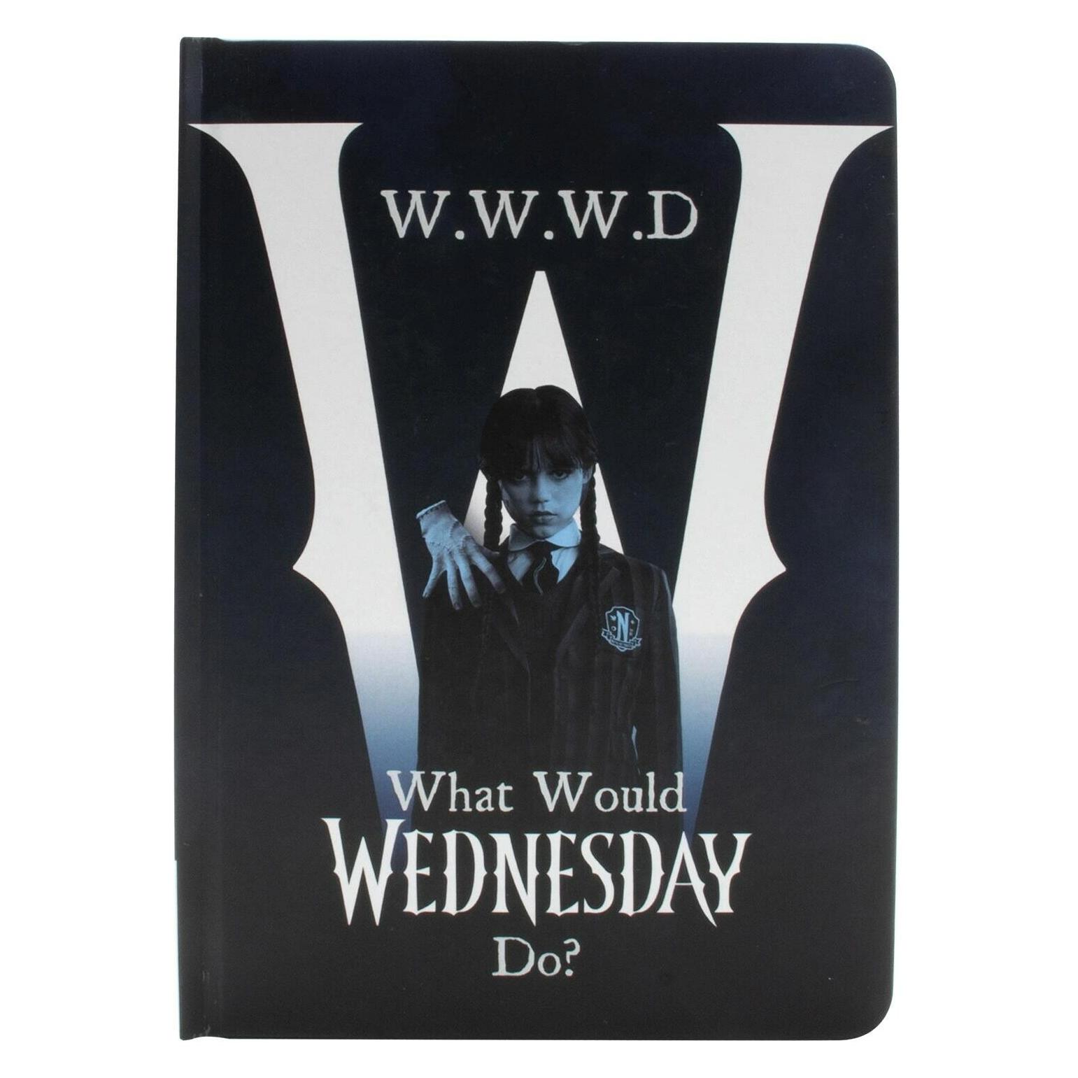 Bluesky Notizbuch Wednesday - WWWD A5 liniert, Wednesday Hardcover (A5, Liniert, Harter Einband) (WD717553)