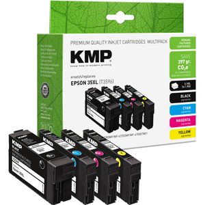 kompatibel für Epson 35XL T3596, Multipack, schwarz, cyan, magenta, gelb