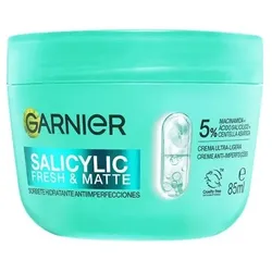 Garnier Salicylic Fresh y Matte Sorbete Hidratante Antiimperfecciones 85ml