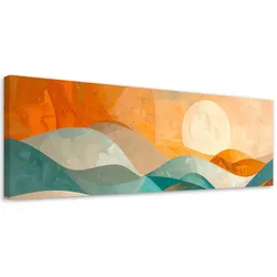 LEINWANDBILD 3D und geometrisch 120x40cm