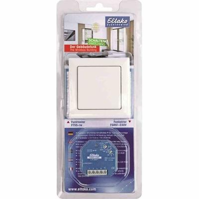 Eltako Schaltaktor, Bussystem Funkbus, Unterputz, 1Ausg, 10A, 2000W, 230-250V