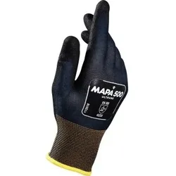 MAPA Handschuhe Ultrane 500 Gr. 7 blau/schwarz