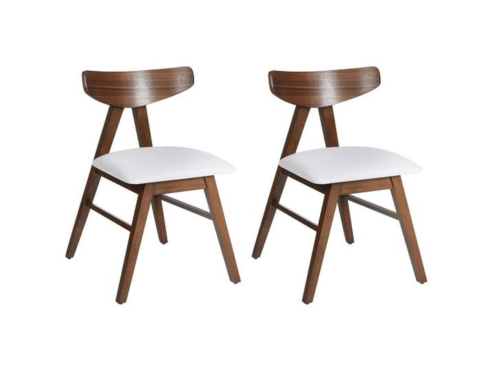 ESSZIMMERSTUHL 2er-Set Dunkelbraun Lacota