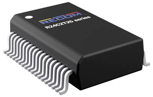 RECOM R24C2T25-CT DC/DC-Wandler, SMD 25V 0.10A 2W Anzahl Ausgänge: 2 x Inhalt 1St.