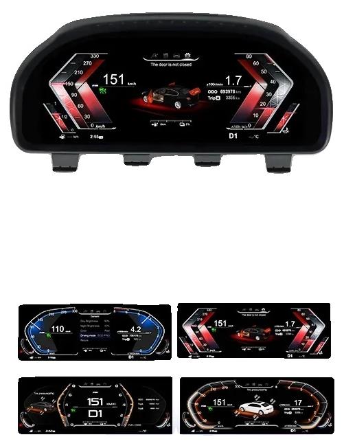 LCD-Dashboard-Instrumentencluster, HUD-Funktionalität, hochauflösender Bildschirm, BM002-OM-26