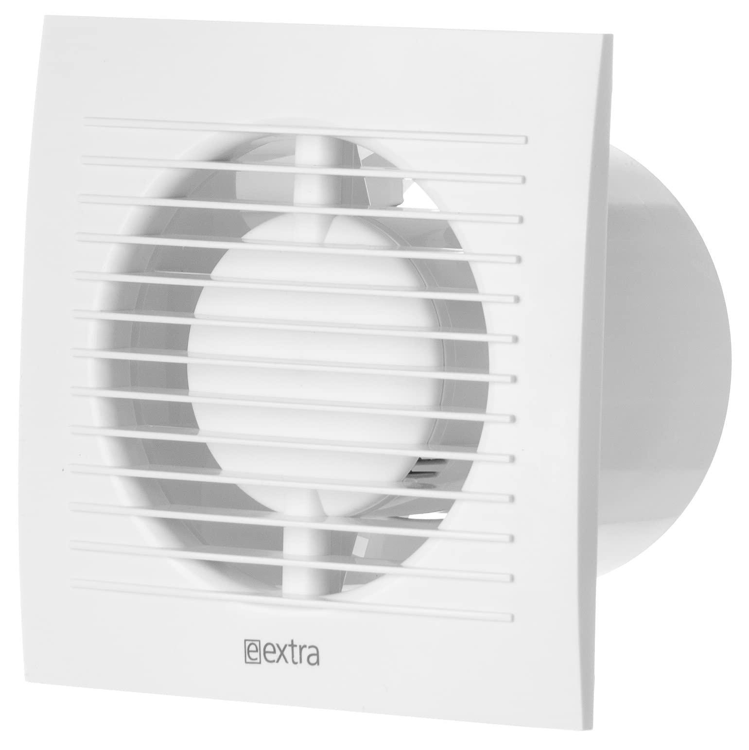 Selius Afvoerventilator 125 mm voor ventilatie in badkamer en toilet