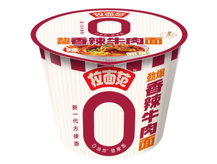 Lamianfan pittig rundvlees instantnoedels, 125g kom
