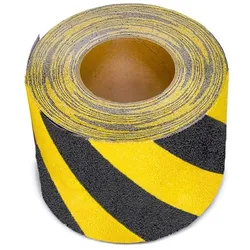 Moravia, Klebeband, Antirutsch 150 mm schwarz-gelb Selbstklebend, Rolle à 18 m (150 mm)