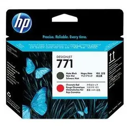 HP Original 771 Druckkopf schwarz matt / rot 775ml (CE017A)