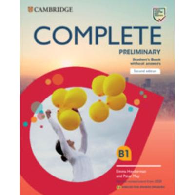 Complete Preliminary Student's Book Without Answers English for Spanish Speakers, Taschenbuch von Emma Heyderman,Peter May, Cambridge University