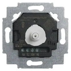 Busch-Jaeger BUSC Raumtemperaturreglereinsatz, Thermostat, Grau, Schwarz