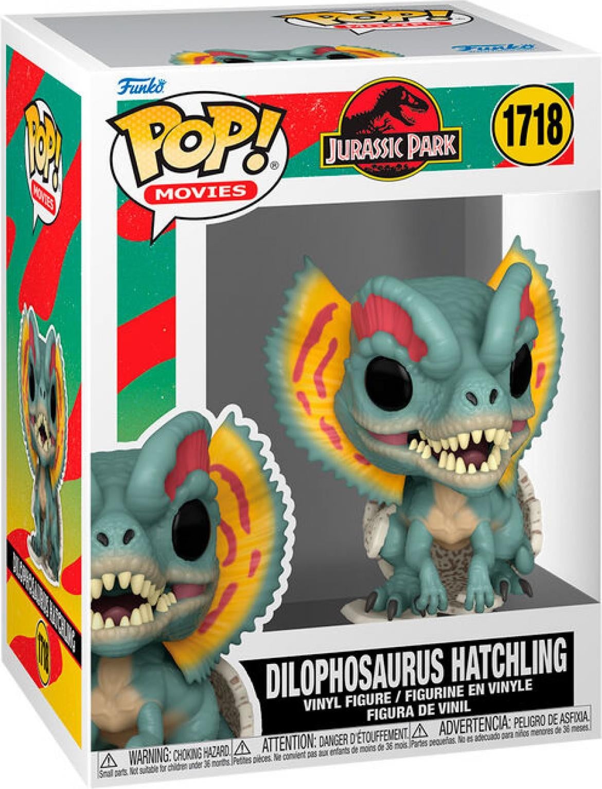 Funko Pop! Jurassic Park Dilophosaurus-jong 1718