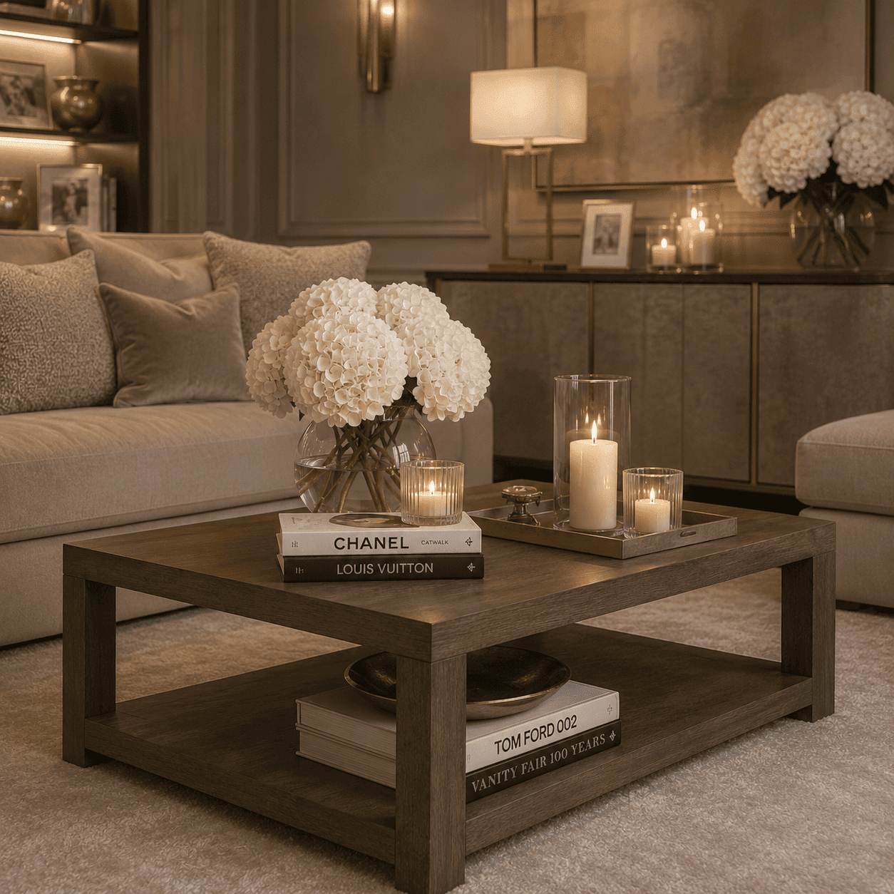 Henman Walnut Rectangular Coffee Table