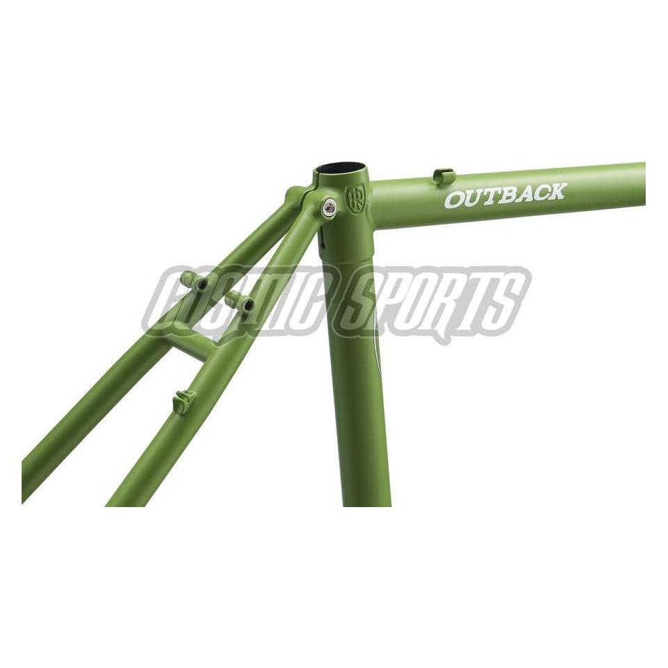 Ritchey Outback V2 Disc Gravel Rahmenkit, 650B/700C, XS, guacamole green/white (33117212)