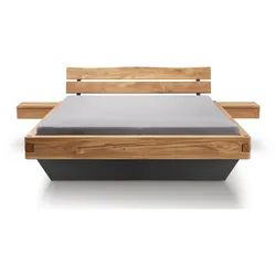 Massivholz Hängenachtkommode mit Schublade rechts