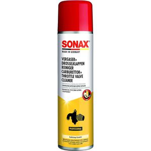 Sonax Industriereiniger Vergaser+Drosselklappen, Spray, Hochleistungs-Lösemittel, 400ml