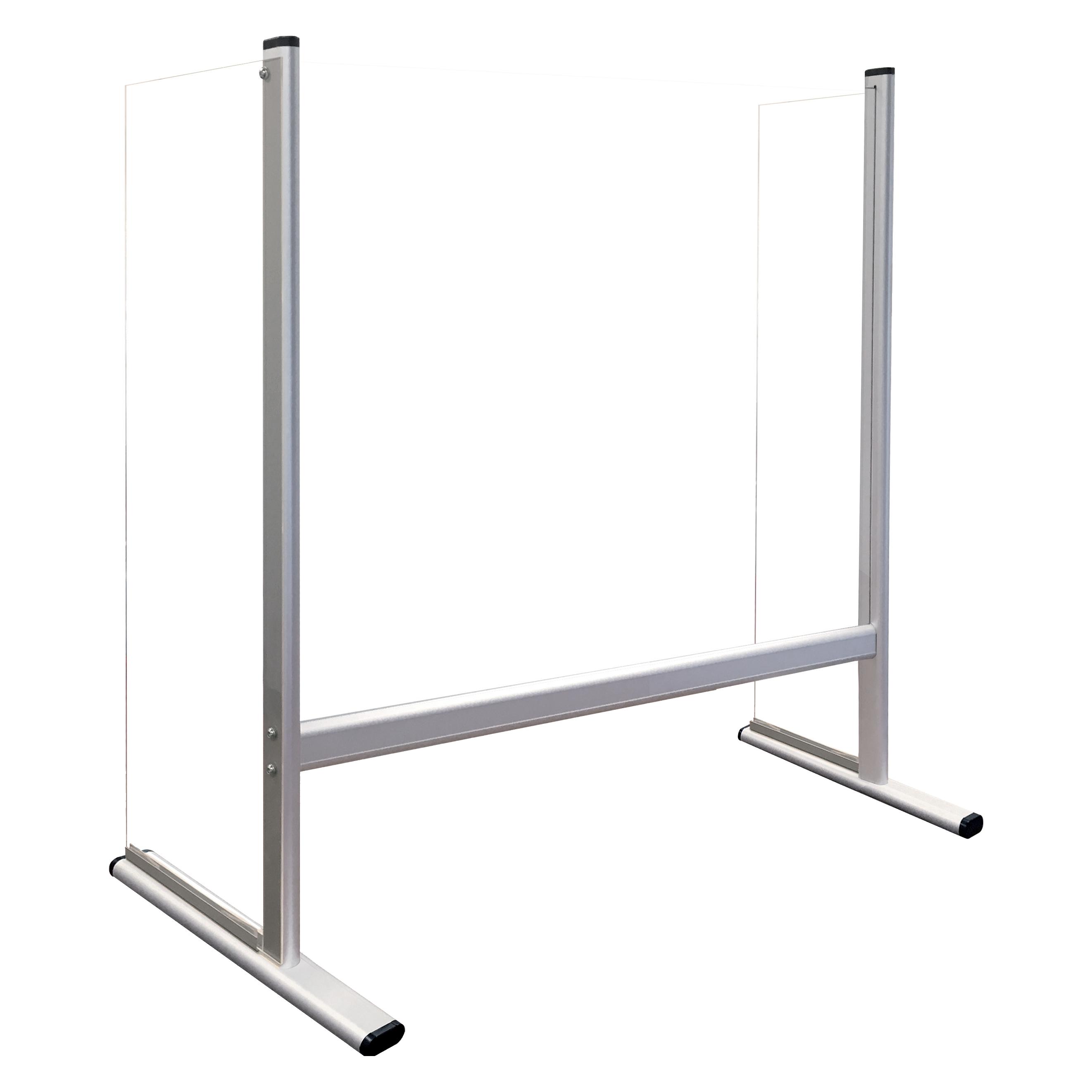 Franken Thekenaufsatz mit Seitenteilen und Durchreiche Acryl (TAP8065S)