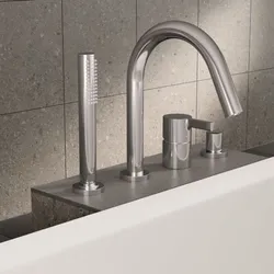 Ideal Standard Joy Waschtisch-4-Loch-Armatur BC789AA für Wannenrandmontage, mit Auslauf, verchromt