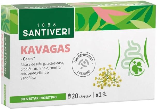 Santiveri Kavagas Gases 20 Caps