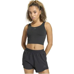 Adidas, Damen, Sportshirt, W 3Ss Tank - black (L), Schwarz, L