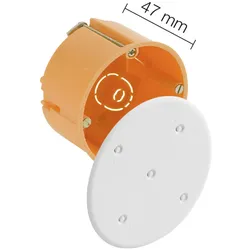 Schlüter Systems LIPROTEC-Z Hohlwand-Verbinderdose mit Deckel einzel Set = 5 Stück