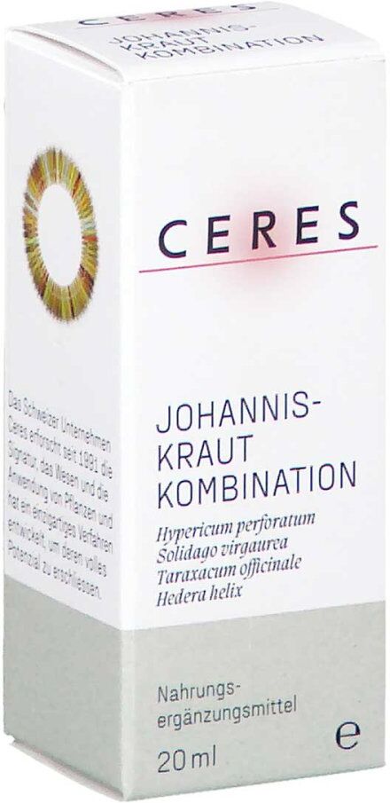 Ceres Johanniskraut Hypericum Kombination Tropfen 20ml