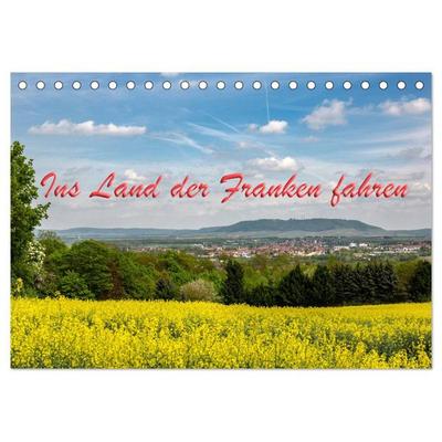 Ins Land der Franken fahren (Tischkalender 2026 DIN A5 quer), CALVENDO Monatskalender