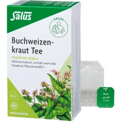 Buchweizenkraut Tee Fagopyri Herba Bio Salus 15 ST