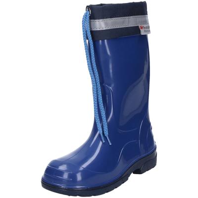 Gummistiefel BOCKSTIEGEL "Kim", Mädchen, Gr. 30, blau, Obermaterial: 100% PVC PVC., Schuhe Gummistiefel
