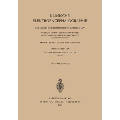 Klinische Elektroencephalographie, Taschenbuch von , Springer Berlin, 978-3-642-52723-4