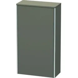 Duravit XSquare Halbhochschrank XS1303L9090 50x88x23,6cm, Tür links, Flannel Grey seidenmatt