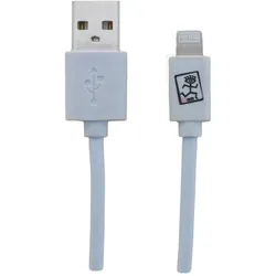 2GO 795781 Lightning-Kabel 1 m Weiß