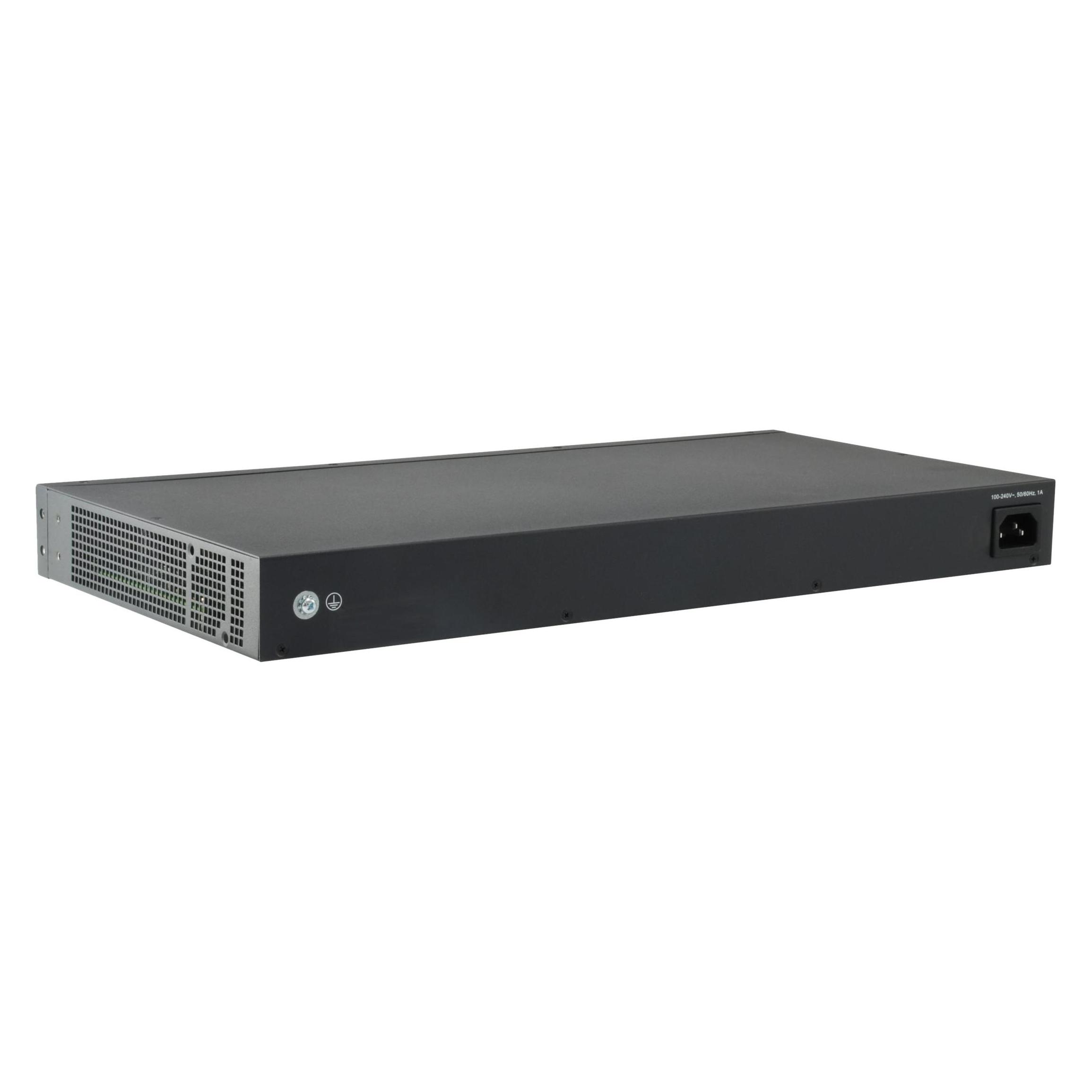 LevelOne /100/1000 RJ-45, SFP+, 1 x RJ-45 Console (26 Ports) (GTL-2661)