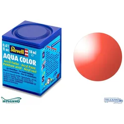 Revell Modellbaufarben Aqua Color Rot klar 18ml 36731