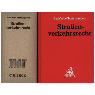 Straßenverkehrsrecht (ohne Fortsetzungsnotierung). Inkl. 118. Ergänzungslieferung, Zubehör von , C.H. Beck, 978-3-406-50087-9
