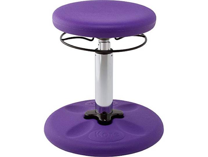 Kore KOR3107 Kinderstuhl, verstellbar, Standard-Wackelstuhl, Violett