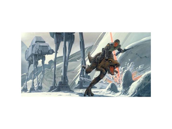 FOTOTAPETE STAR WARS HOTH BATTLE GROUND