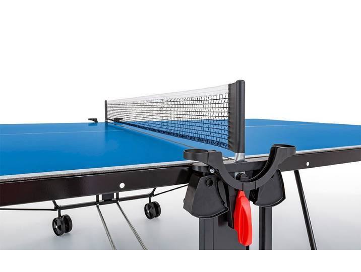 Sponeta Tischtennisplatte Outdoor (S 3-47 e (S3 Line), blau, wetterfest), Made in Germany