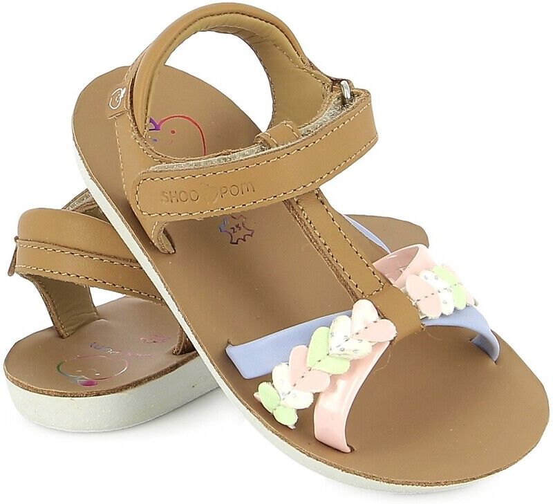 SHOO POM Sandales à scratch GOA TRESSE LOVE
