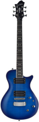Hagstrom Ultra Swede Worn Denim Burst Worn Denim Burst