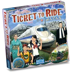 Days of Wonder Zug um Zug (Deutsch, Englisch, Finnisch, Französisch, Italienisch, Japanisch, Multilingual, Niederländisch, Norwegisch, Polnisch, Schwedisch, 2 - 5 Spieler)